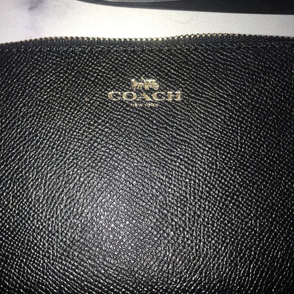 Coach Wristlet, Black - Picture 5 of 6